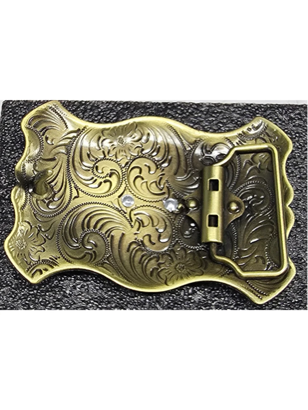 New Western Horse Belt Buckle Bronze Brass Gold Silver Tones Cowboy Rodeo Ranch